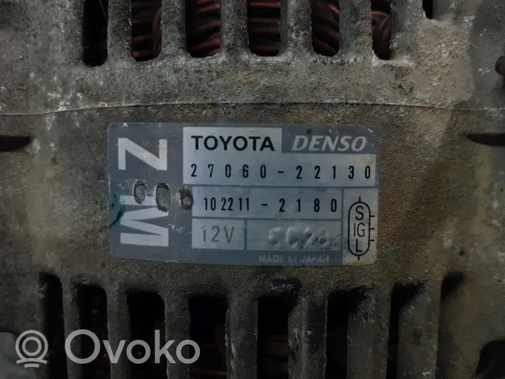 Toyota RAV 4 (XA20) Generatore/alternatore 2706022130