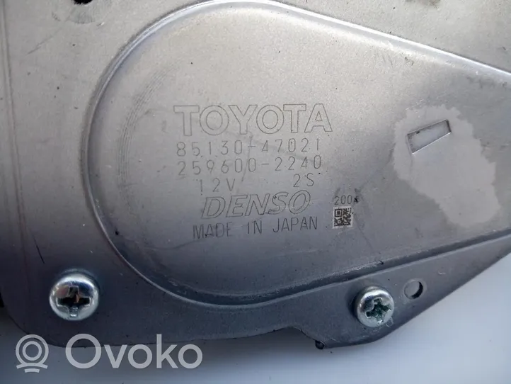 Toyota Prius (XW50) Двигатель стеклоочистителя заднего стекла 8513047021