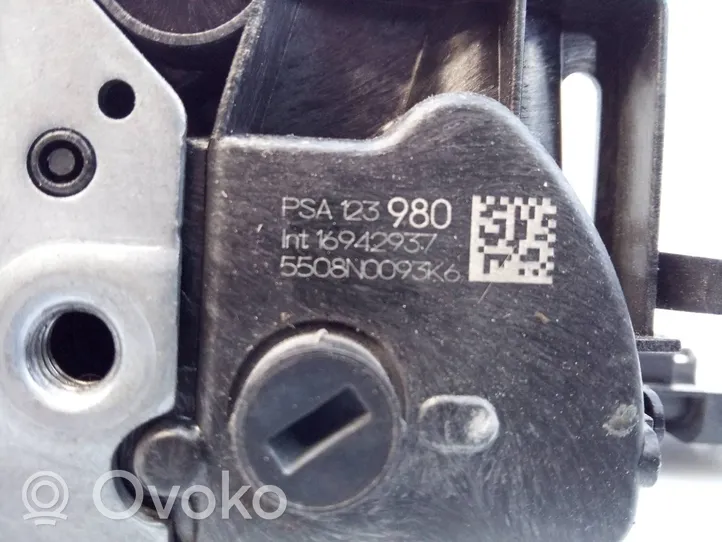 Citroen C3 Zamek drzwi przednich 5508N0093K6