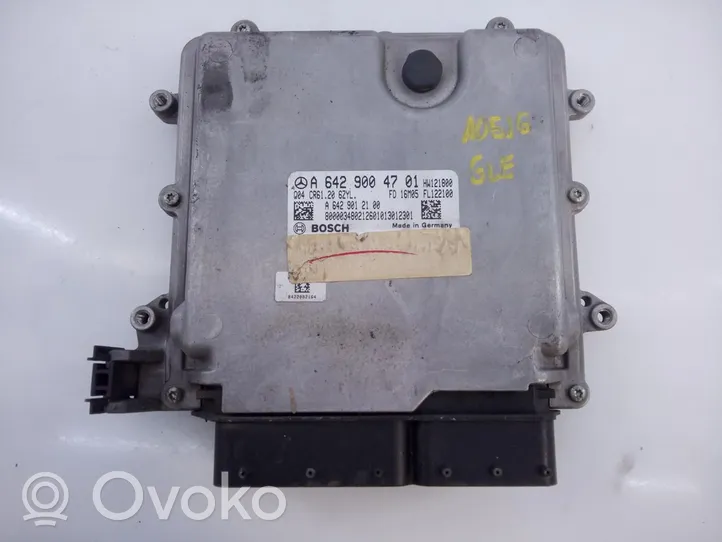 Mercedes-Benz GLE (W166 - C292) Calculateur moteur ECU A6429004701