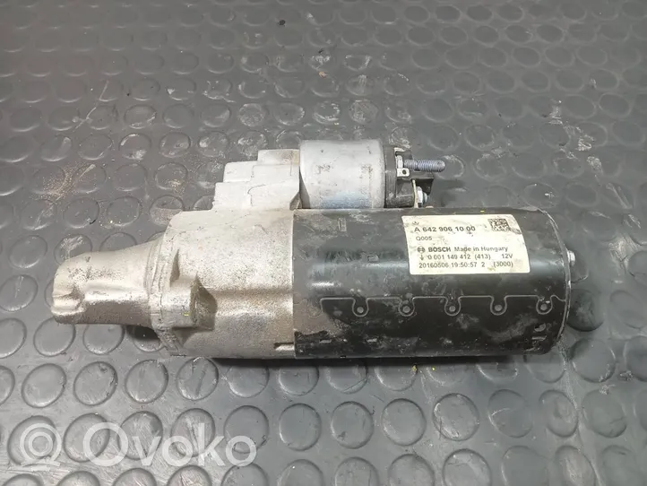 Mercedes-Benz GLE (W166 - C292) Motorino d’avviamento A6429061000