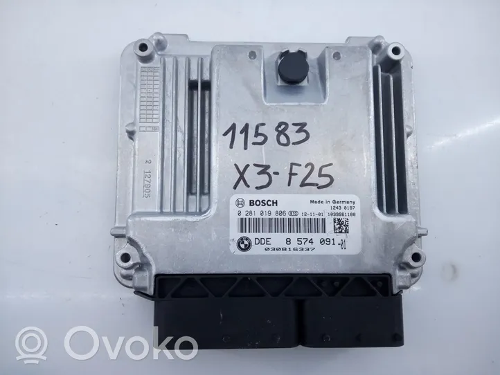 BMW X3 F25 Sterownik / Moduł ECU 857409101