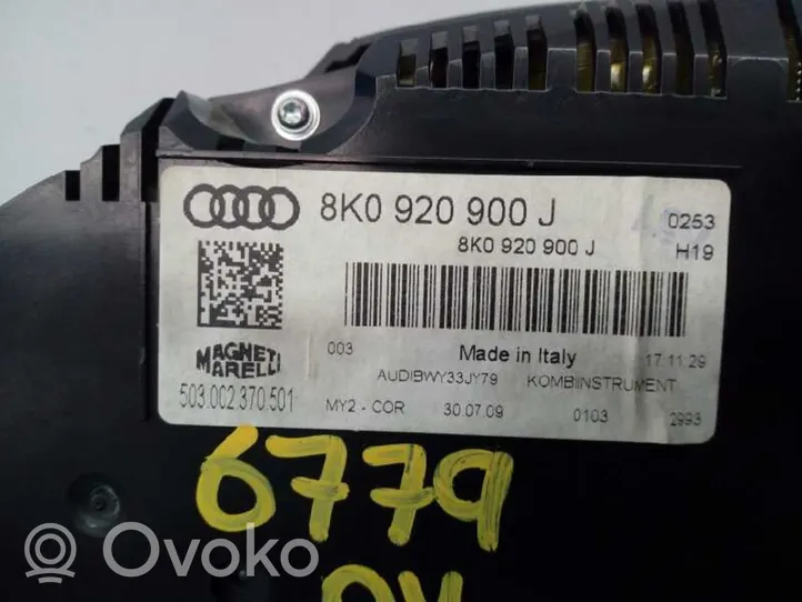 Audi A4 S4 B8 8K Nopeusmittari (mittaristo) 8K0920900J