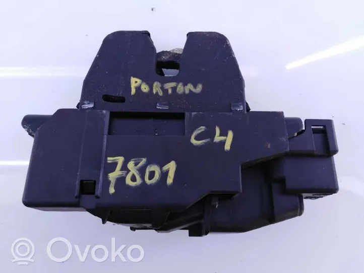 Citroen C4 II Zamek klapy tylnej bagażnika 9804762080