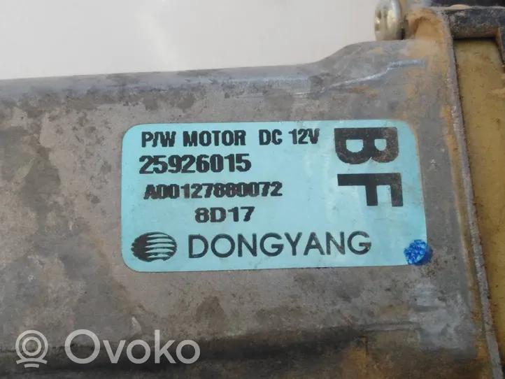 Opel Antara Elektryczny podnośnik szyby drzwi przednich 25926015