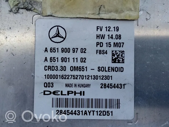 Mercedes-Benz GLA W156 Variklio valdymo blokas A6519009702