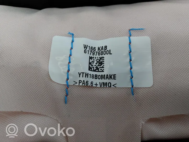 Mercedes-Benz ML AMG W166 Poduszka powietrzna Airbag kierownicy 617976800L