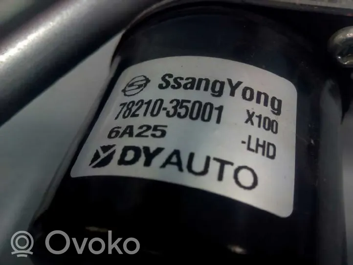 SsangYong Tivoli Mechanizm i silniczek wycieraczek szyby przedniej / czołowej 7821035001