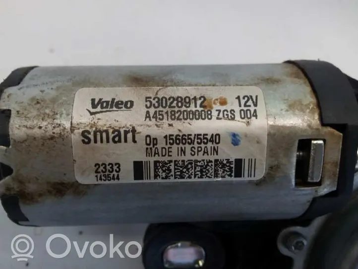 Smart ForTwo II Takalasinpyyhkimen moottori A4518200008