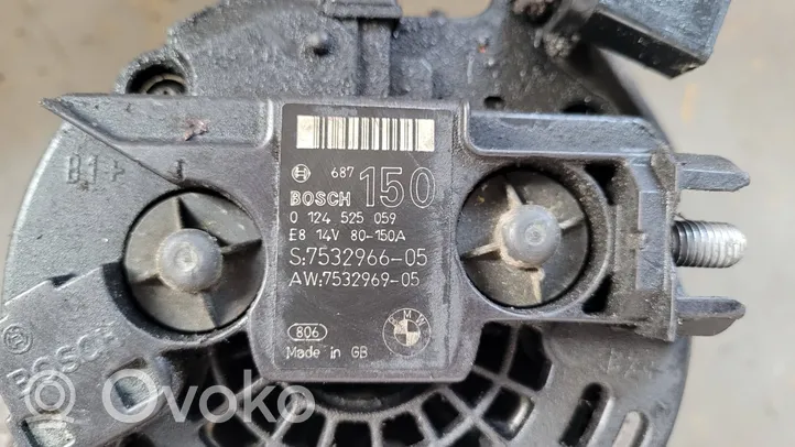 BMW 3 E90 E91 Generatore/alternatore 0124525059