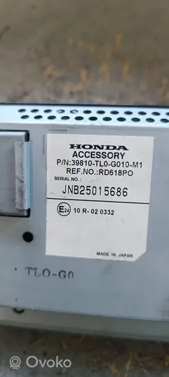 Honda Accord Monitori/näyttö/pieni näyttö 39810TL0G010M1