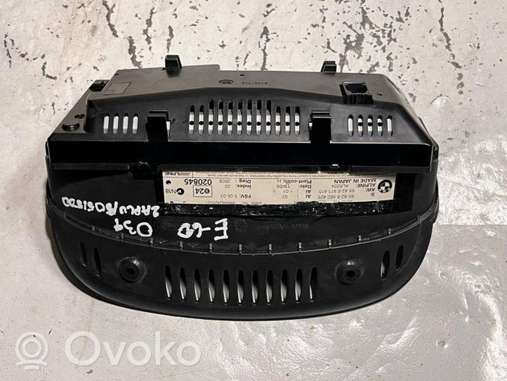 BMW 5 E60 E61 Tachimetro (quadro strumenti) 65826962425