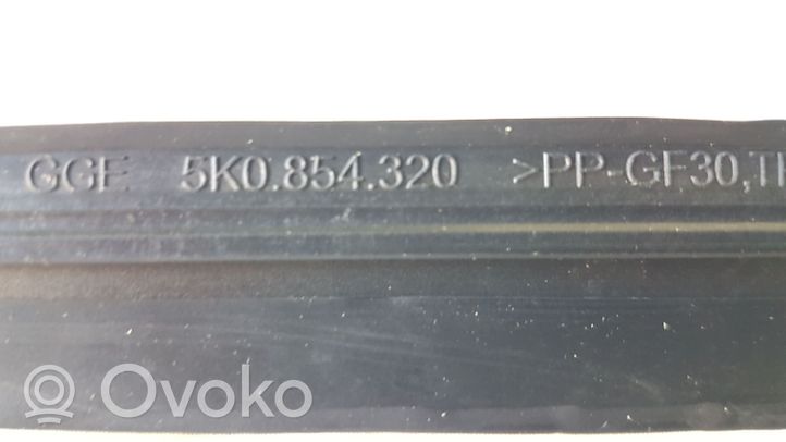 Volkswagen Golf VI Listwa szyby czołowej / przedniej 5K0854320