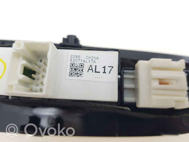 Subaru Legacy Interruttore di controllo dell’alzacristalli elettrico 83071AL17A