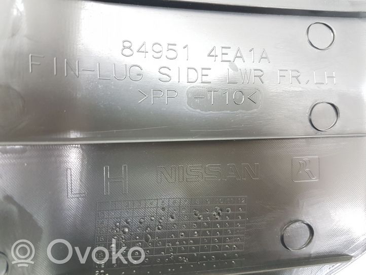 Nissan Qashqai Garniture panneau latérale du siège arrière 849514EA1A