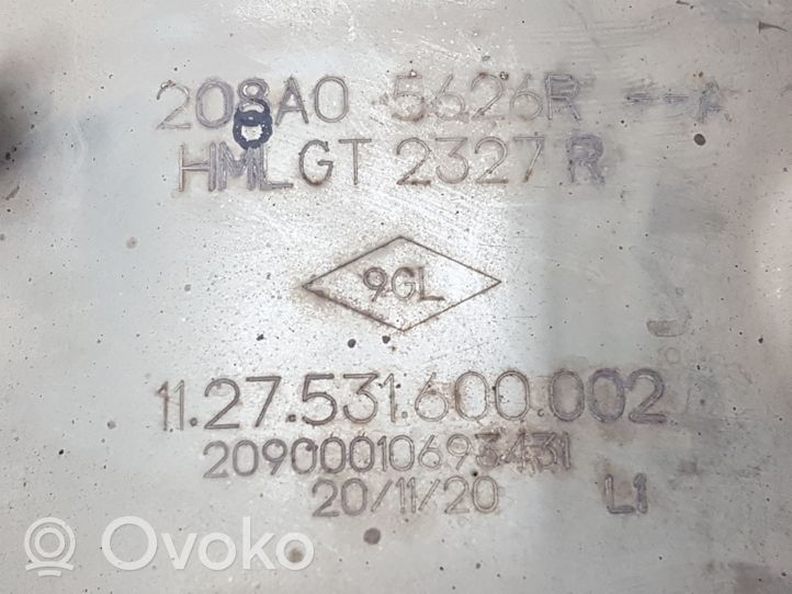 Nissan Qashqai Filtre à particules catalyseur FAP / DPF 208A05626R