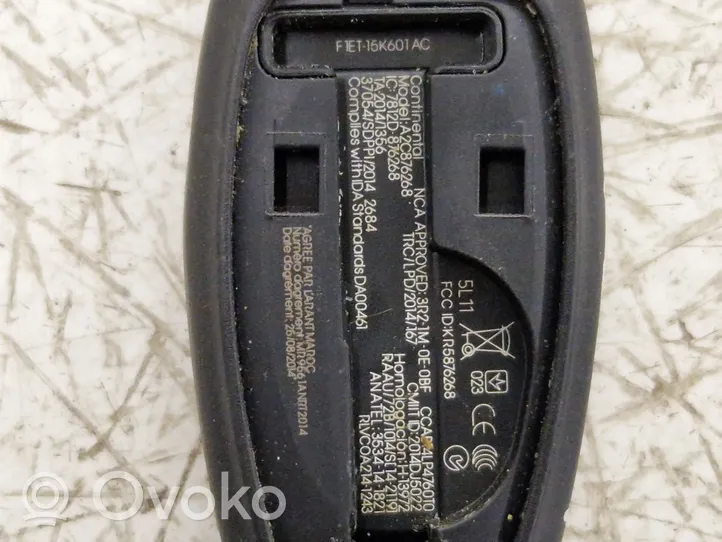Ford Kuga II Ignition key/card F1ET15K601