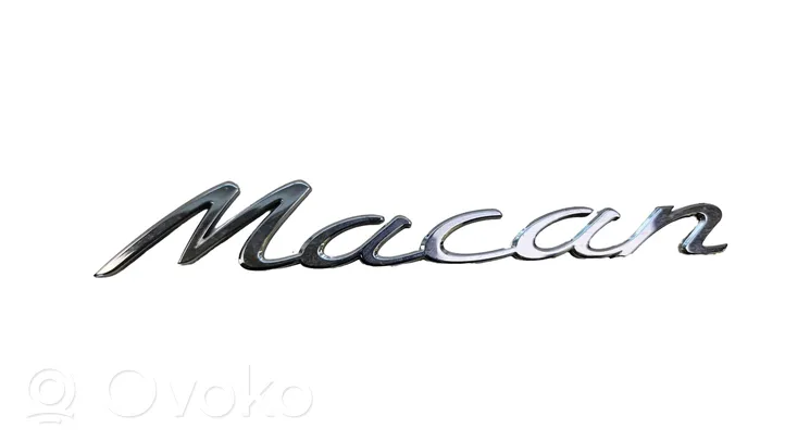 Porsche Macan Schriftzug Heckklappe MACAN