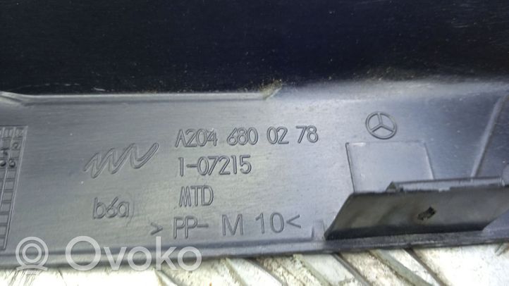 Mercedes-Benz C AMG W204 Rivestimento estremità laterale del cruscotto A2046800278