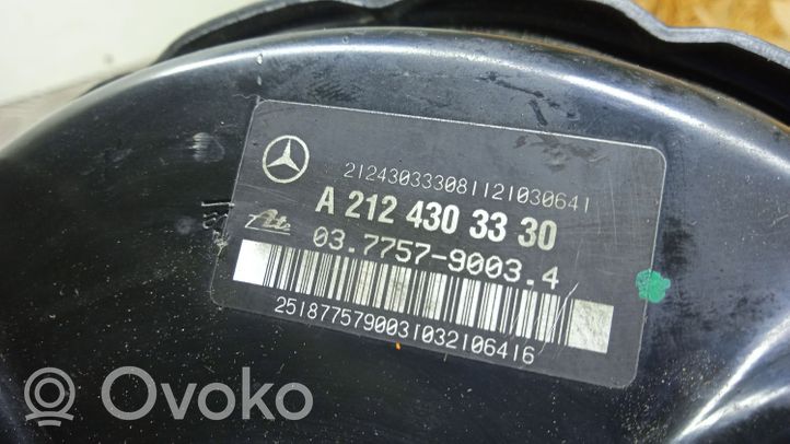 Mercedes-Benz CLS C218 AMG Bremžu vakuuma pastiprinātājs A2124303330