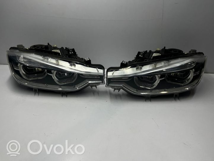 BMW 3 F30 F35 F31 Etu-/ajovalon valaisimen sarja 873871302