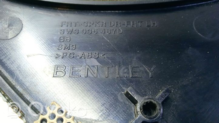 Bentley Continental Grilles, couvercle de haut-parleur porte avant 3W3035487D