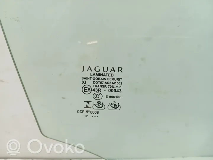 Jaguar XJ X351 Luna de la puerta delantera cuatro puertas DOT57AS2M1502