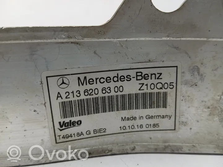 Mercedes-Benz E W213 Staffa del pannello di supporto del radiatore A2136206300