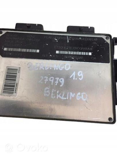 Citroen Berlingo Centralina/modulo motore ECU 9641390180