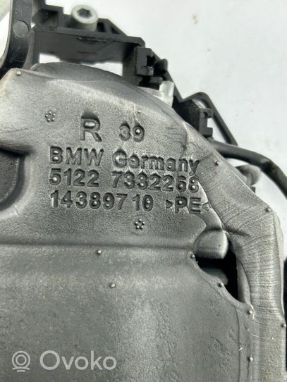 BMW 3 F30 F35 F31 Klamka wewnętrzna drzwi przednich 7332268