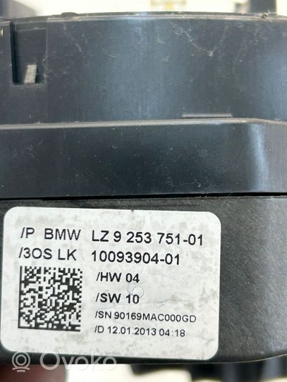 BMW 3 F30 F35 F31 Leva/interruttore dell’indicatore di direzione e tergicristallo 9253751