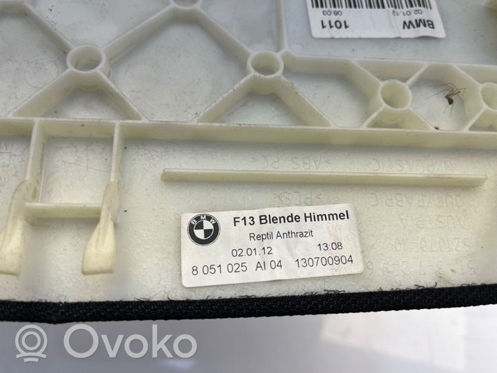 BMW 6 F12 F13 Plastikowe elementy podsufitki 8051025