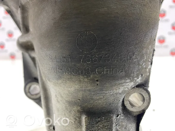 BMW 5 F10 F11 Mechanizm różnicowy przedni / Dyferencjał 7584518