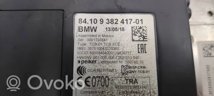 BMW X5 F15 Moduł / Sterownik Bluetooth 9382417