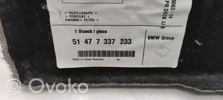 BMW 4 F36 Gran coupe Нижний отделочный щит бока багажника 7337233