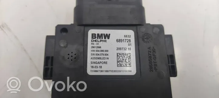 BMW 5 G30 G31 Capteur radar d'angle mort 6891728