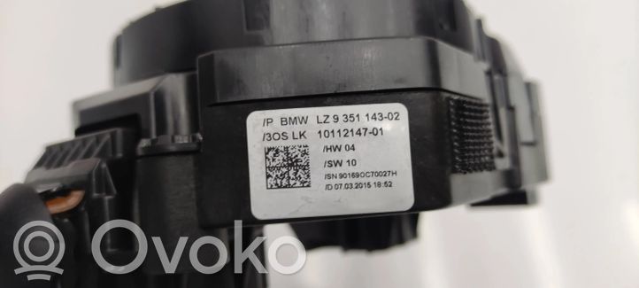 9351143 BMW M4 F82 F83 Wiper turn signal indicator stalk/switch 