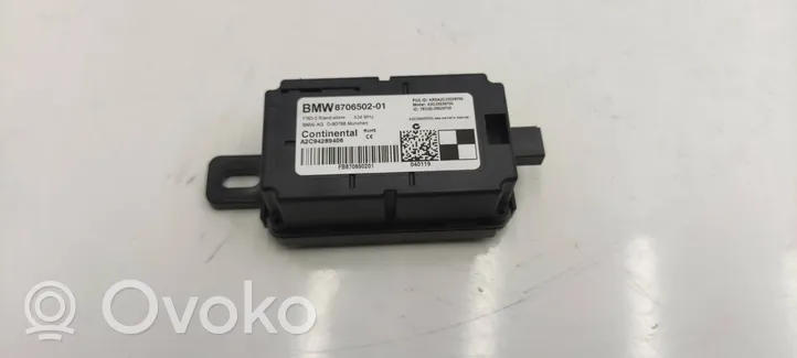 BMW 3 F30 F35 F31 Centrinio užrakto valdymo blokas 8706502