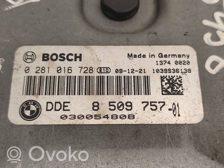 BMW 7 F01 F02 F03 F04 Komputer / Sterownik ECU i komplet kluczy 13618509757