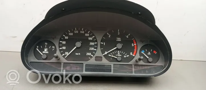 BMW 3 E46 Compteur de vitesse tableau de bord 6906890