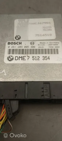 BMW 3 E46 Sterownik / Moduł ECU 7512354