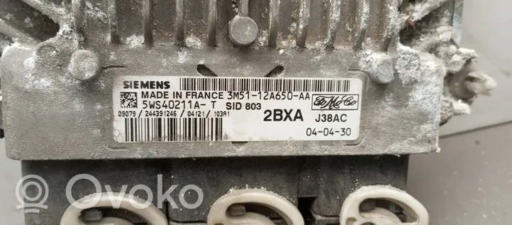 Ford Focus C-MAX Sterownik / Moduł ECU 5WS40211AT