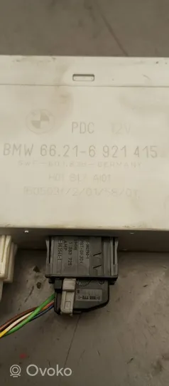 BMW 3 E46 Parkavimo (PDC) daviklių valdymo blokas 66216921415