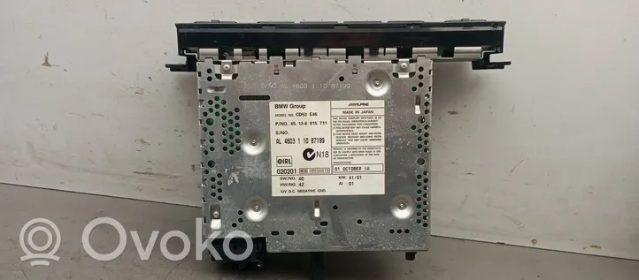 BMW 3 E46 Radio / CD/DVD atskaņotājs / navigācija 65126915711