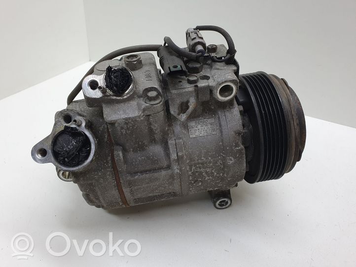 BMW 5 E60 E61 Ilmastointilaitteen kompressorin pumppu (A/C) 6987862