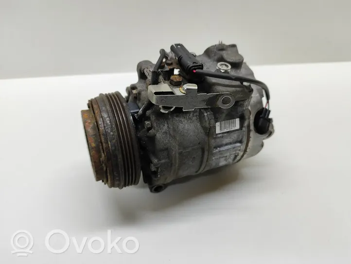 BMW 5 E60 E61 Ilmastointilaitteen kompressorin pumppu (A/C) 9180547