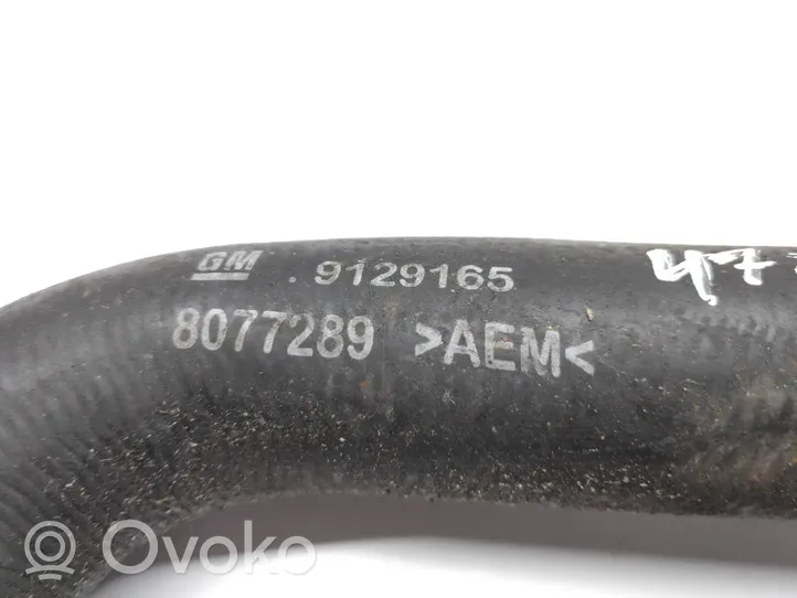 Opel Astra G Coolant pipe/hose 