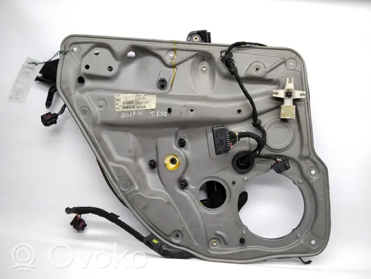 Volkswagen Golf IV Rear window lifting mechanism without motor 