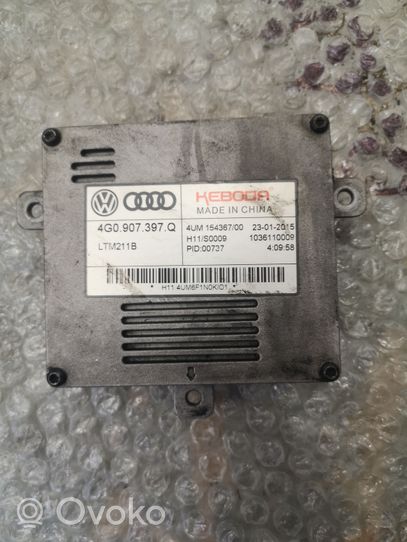 Audi A6 S6 C7 4G Moduł sterujący statecznikiem LED 4G0907397