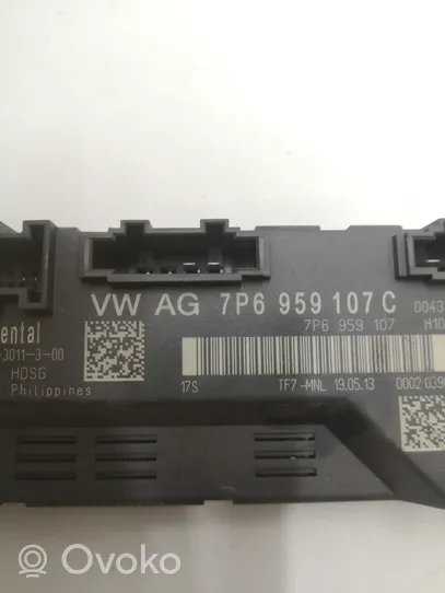 Volkswagen Touareg II Tailgate/trunk control unit/module 7P6959107C